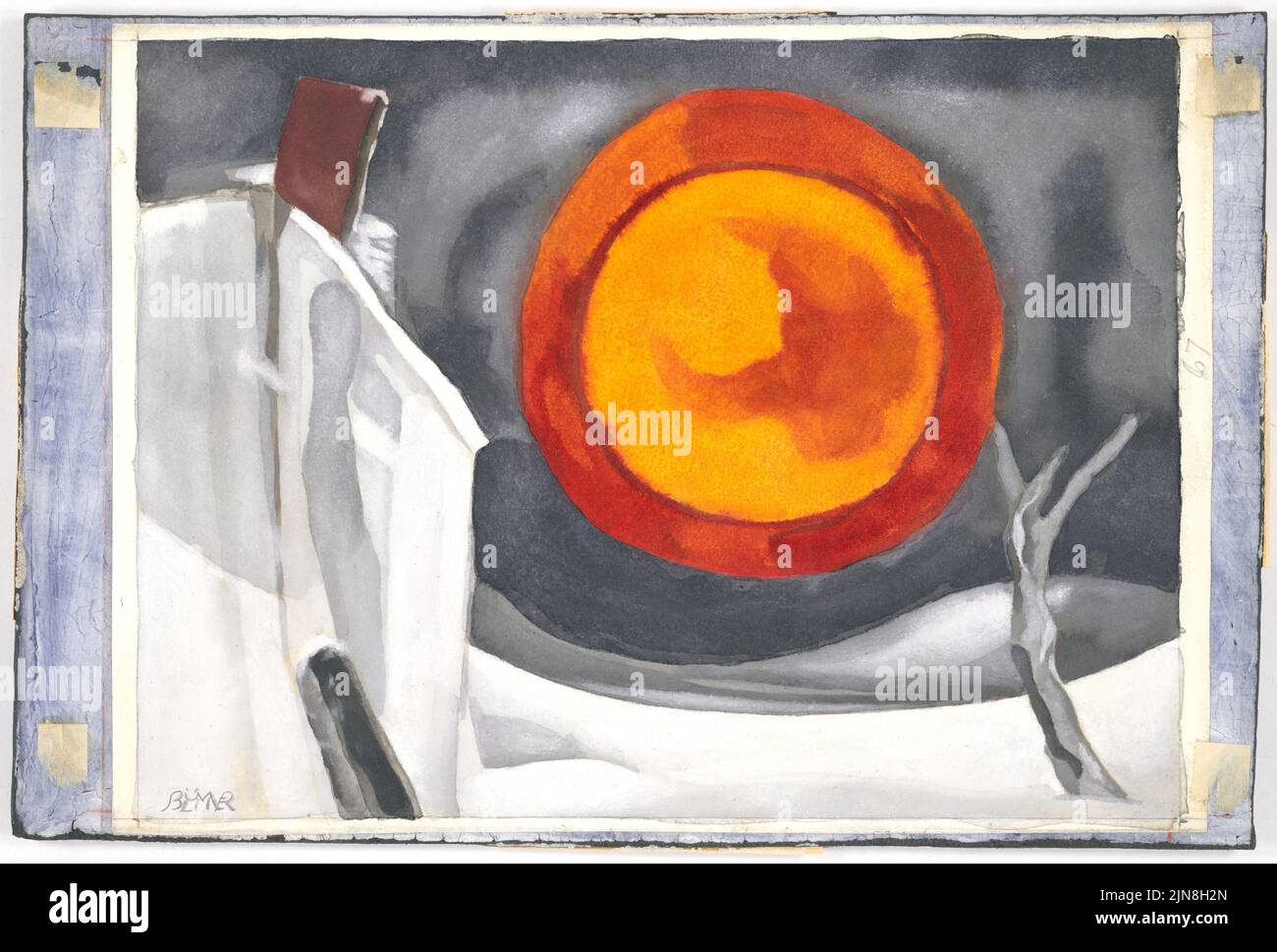 Oscar Blümner - die Lampe des Schlafes - 1927 Stockfoto