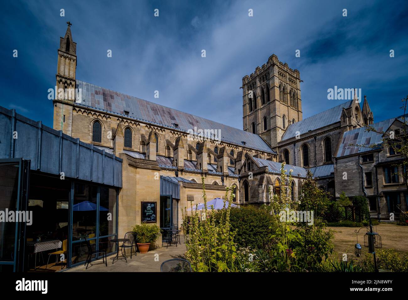Katholische Kathedrale von Norwich - St. John the Baptist Cathedral, Norwich. Erbaut von 1882 bis 1910, Architekt George Gilbert Scott Jr. Cathedral von 1976. Stockfoto
