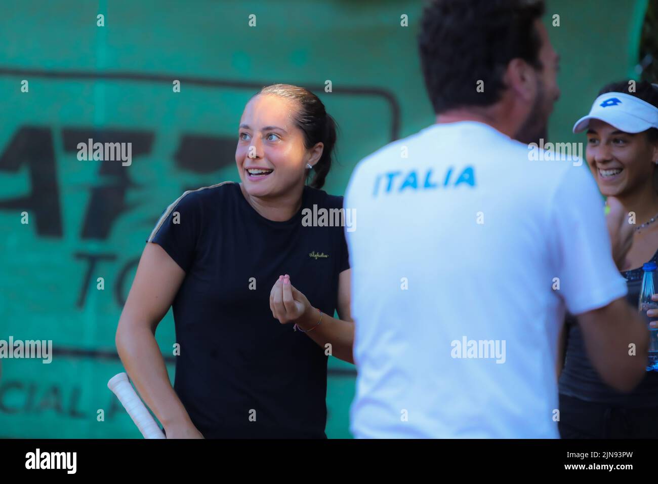 Elisabetta Cocciaretto während der Palermo Ladies Open 2022. Stockfoto