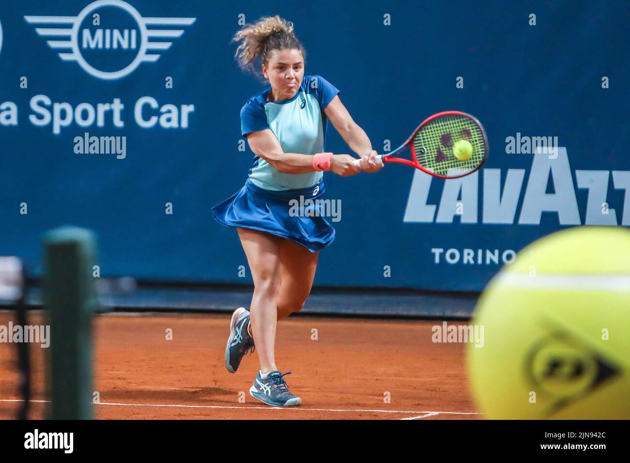 Jasmine Paolini während der Palermo Ladies Open 2022. Stockfoto