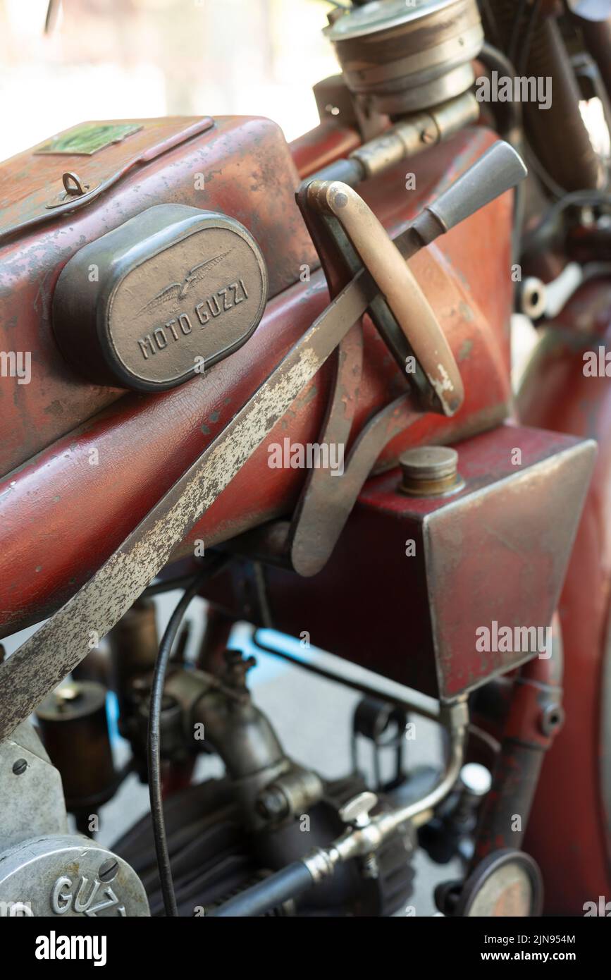 1928 Moto Guzzi Sport 500 ccm. Stockfoto