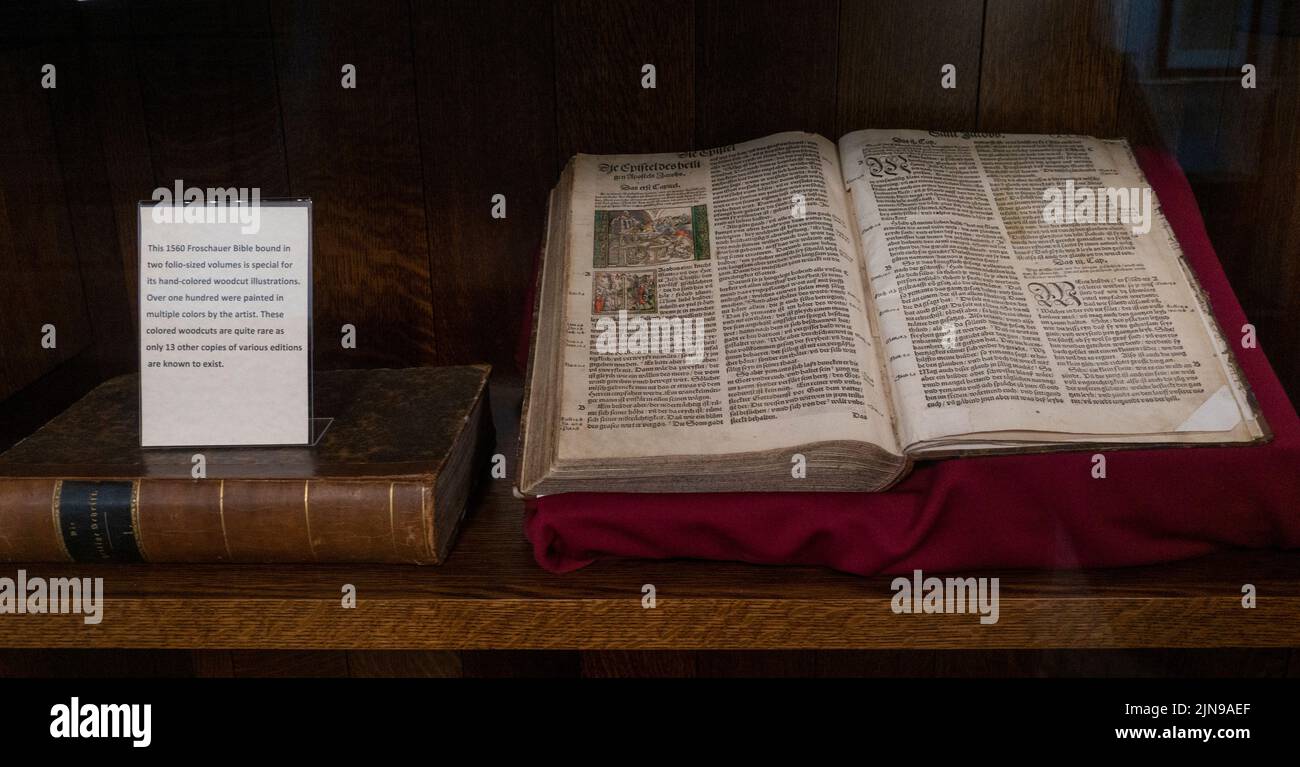 Das Amish & Mennonite Heritage Centre in Holmes County in Berlin Ohio Stockfoto
