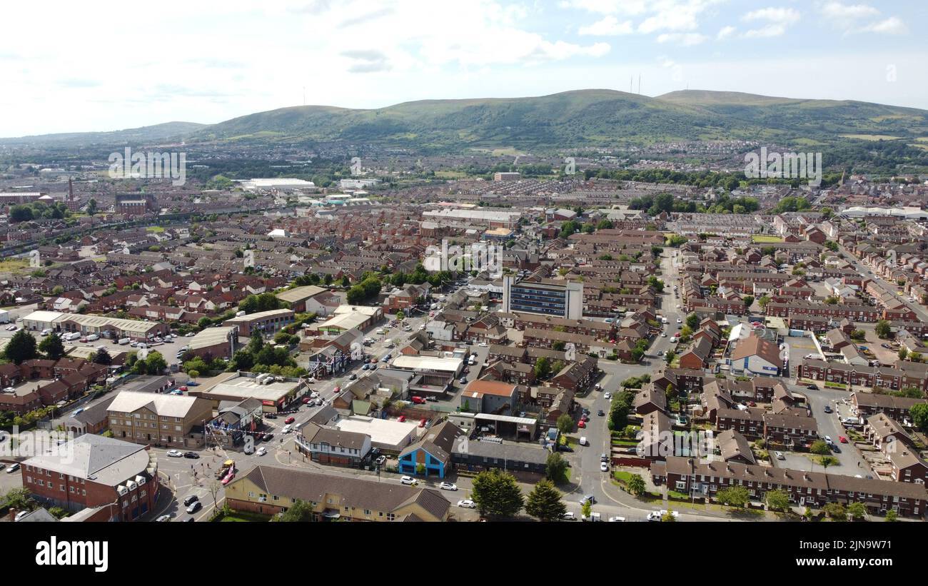 Shankill Road, Belfast, Nordirland Stockfoto