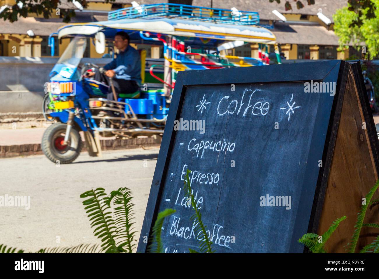 Tuk-Tuk, Luang Prabang, Laos Stockfoto