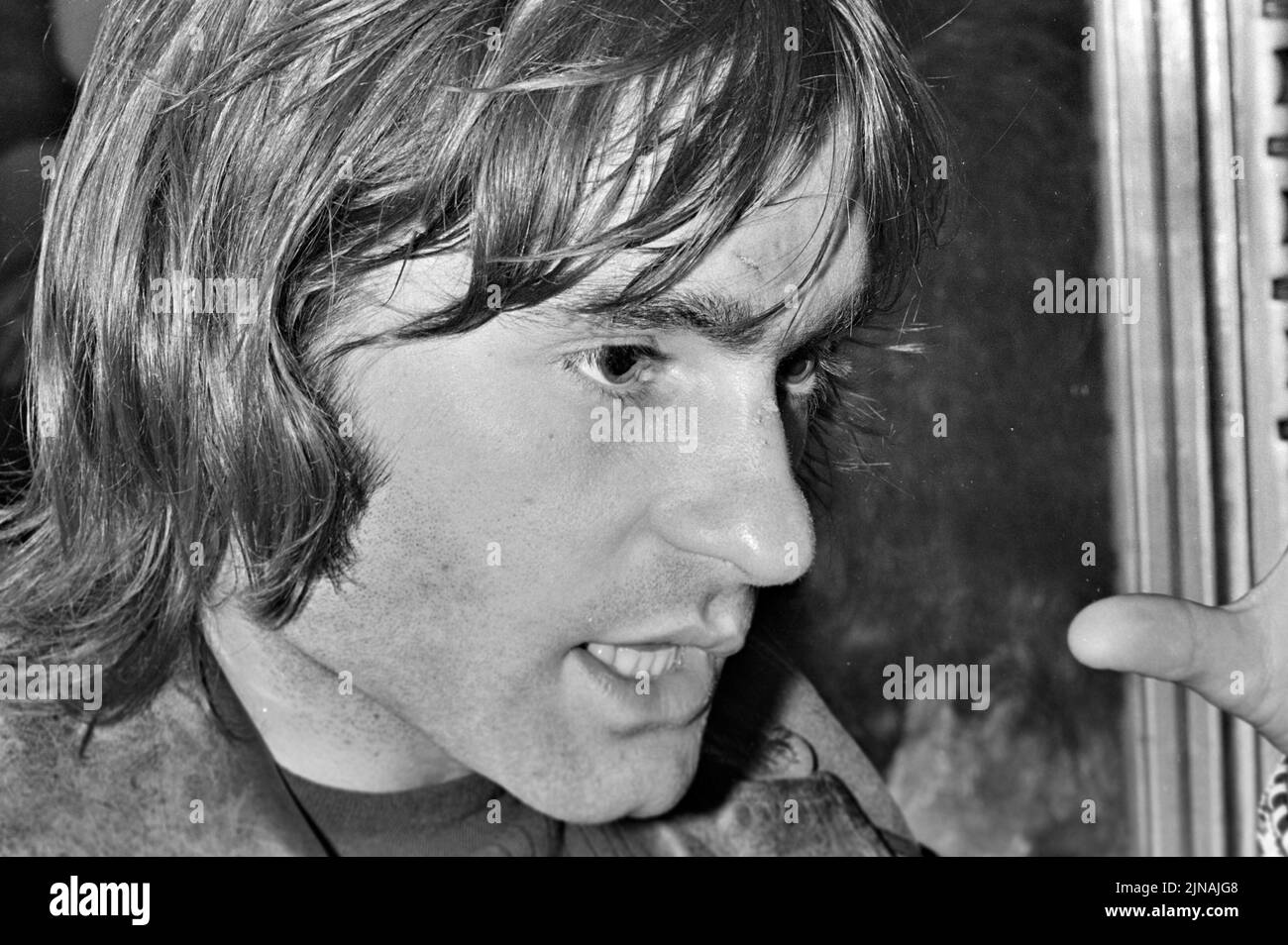 JEFFERSON AIRPLANE US-Rockgruppe Mitbegründer Marty Balin im Jahr 1970 Stockfoto