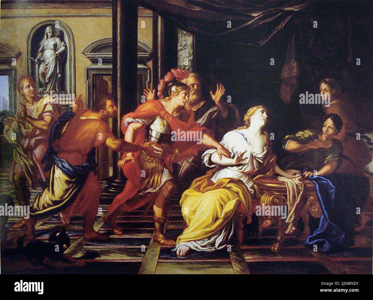 Teófilo-lucrécia-mab Stockfoto