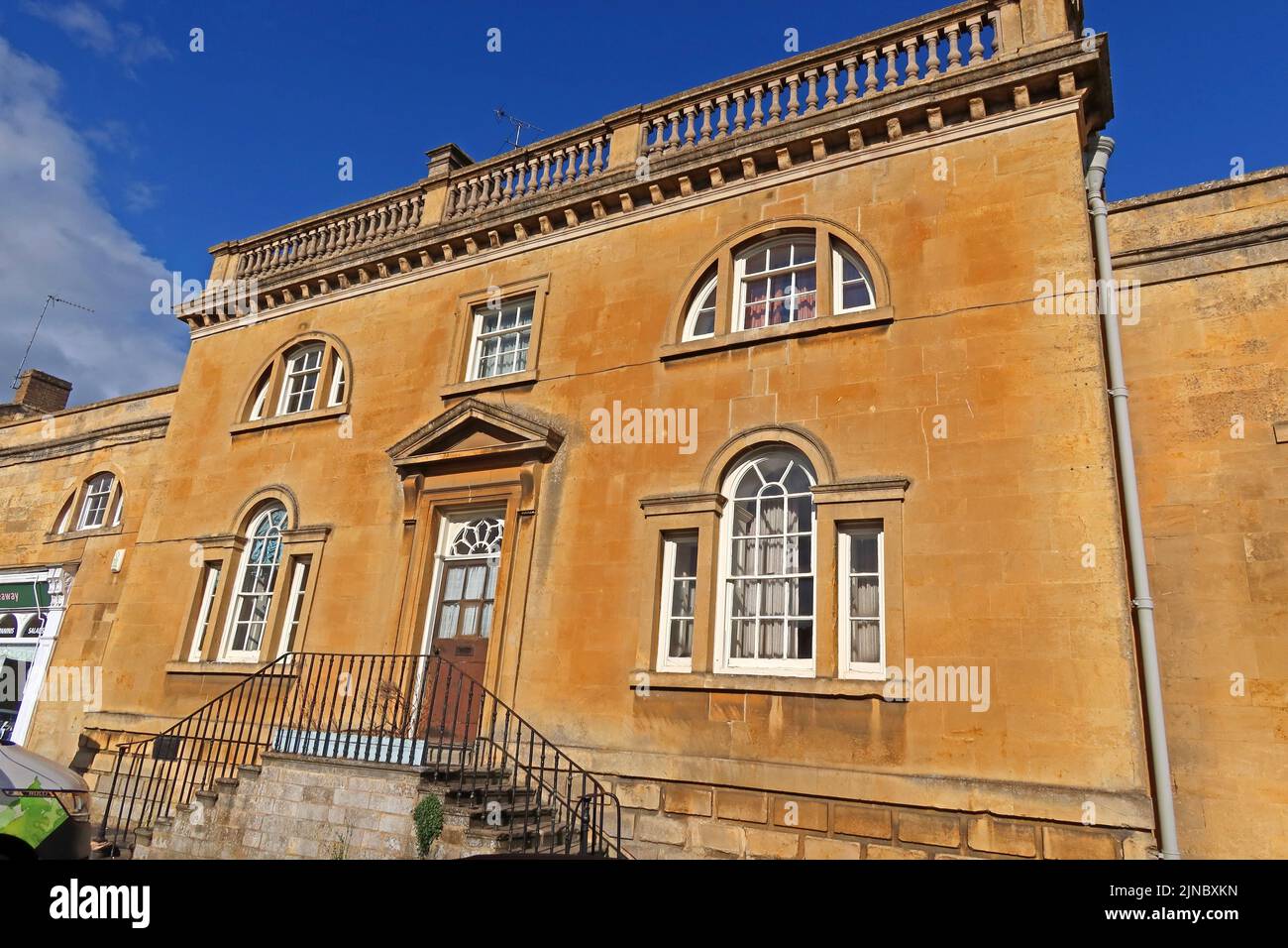 High St Buildings, Moreton-in-Marsh, Evenlode Valley, Cotswold District Council, Gloucestershire, ENGLAND, GROSSBRITANNIEN, GL56 0LW Stockfoto