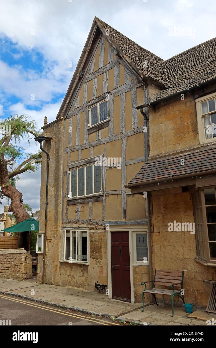 Island House, High Street, Chipping Campden, Cotswolds, Gloucestershire, ENGLAND, GROSSBRITANNIEN, GL55 6AT Stockfoto
