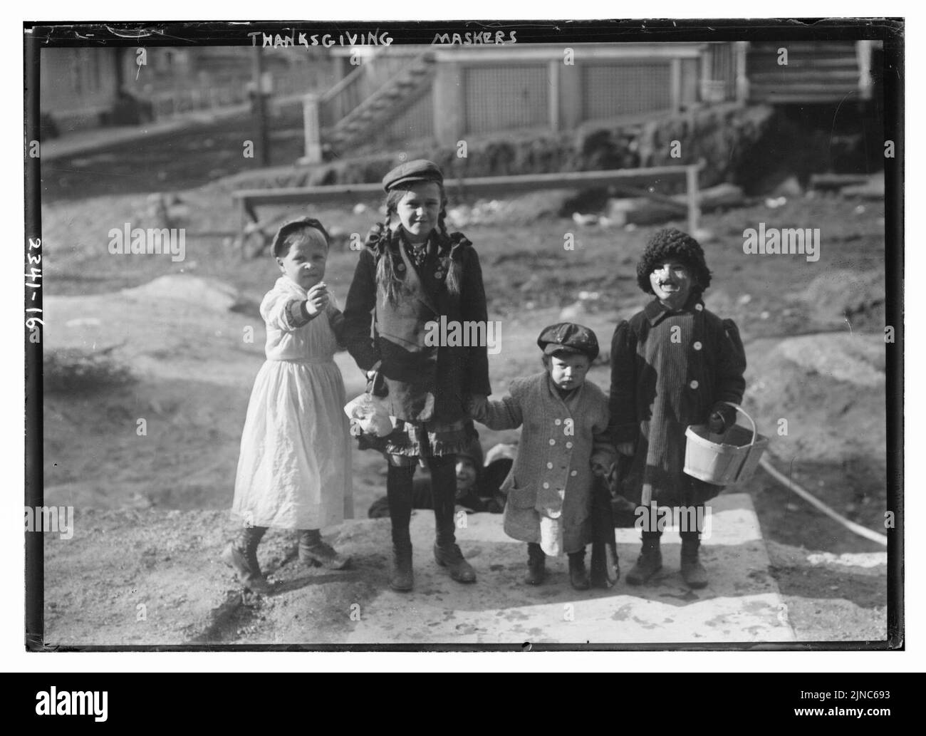 Thanksgiving-Masken Stockfoto