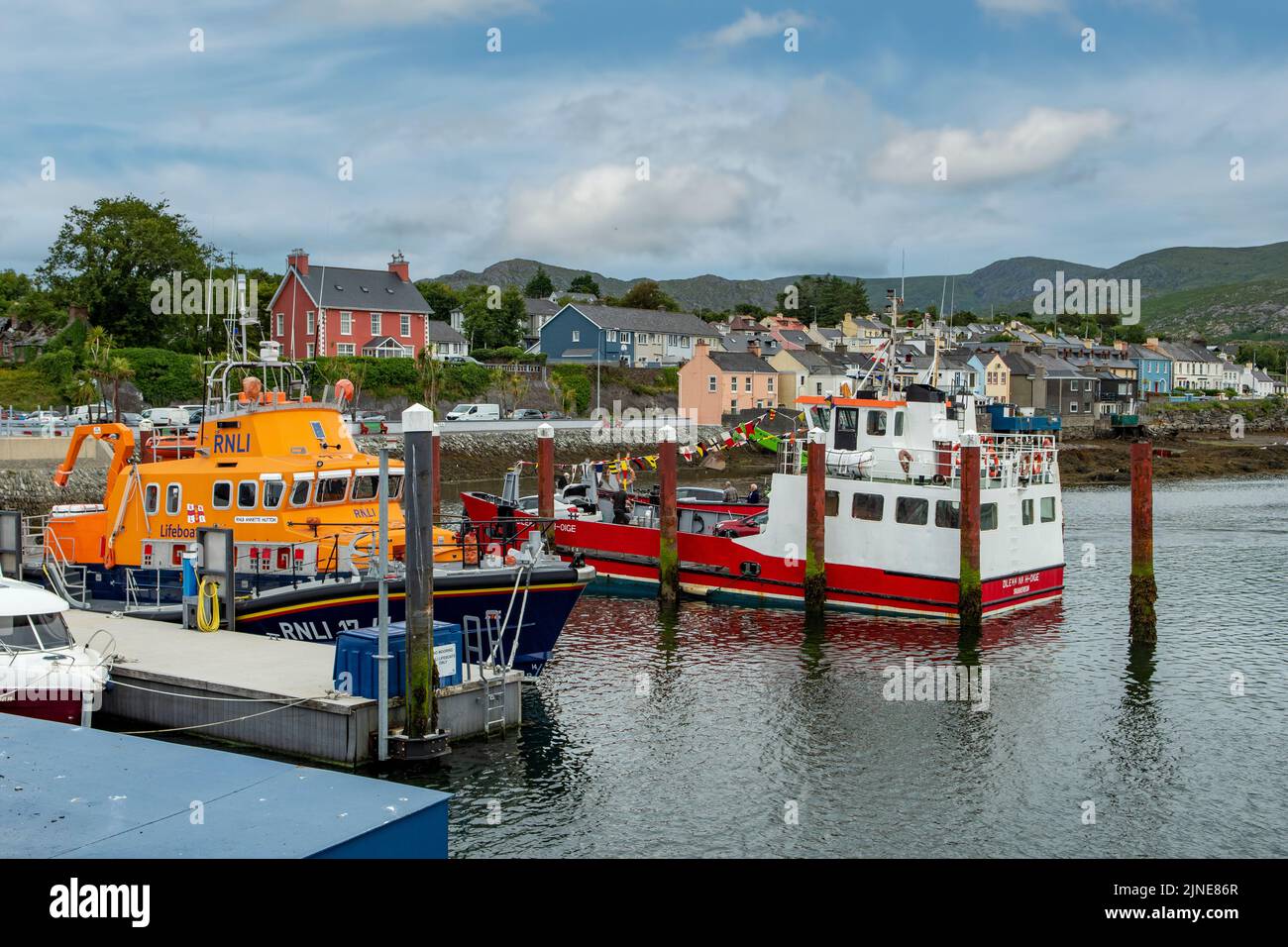 Hafen in Castledown-Bearhaven, Co. Cork, Irland Stockfoto