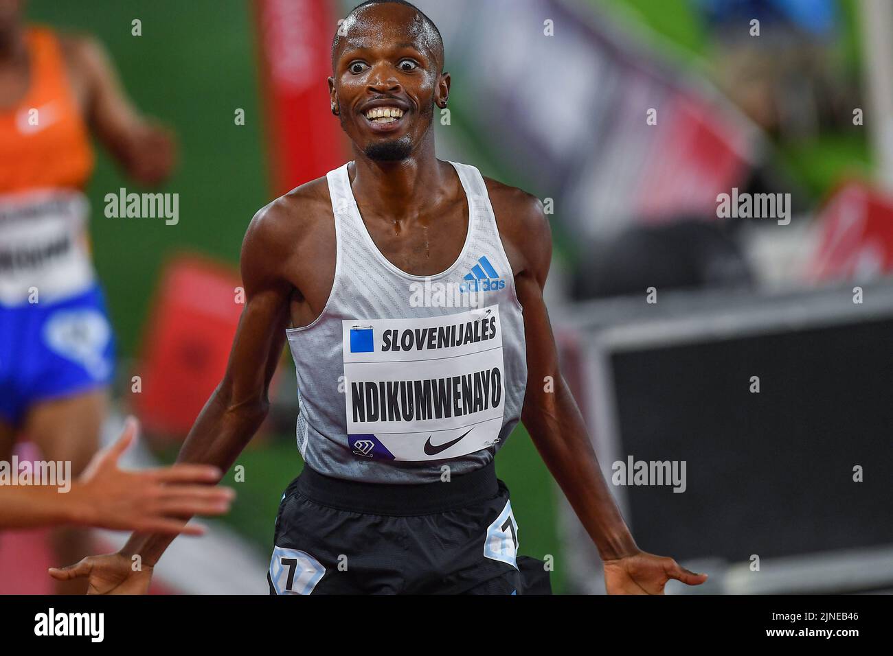 Montecarlo, Montecarlo, Fürstentum Monaco, 10. August 2022, Thierry NDIKUMWENAYO (BDI), 3000m MÄNNER, Sieger der Herculis 2022 während Diamond LEAG Stockfoto