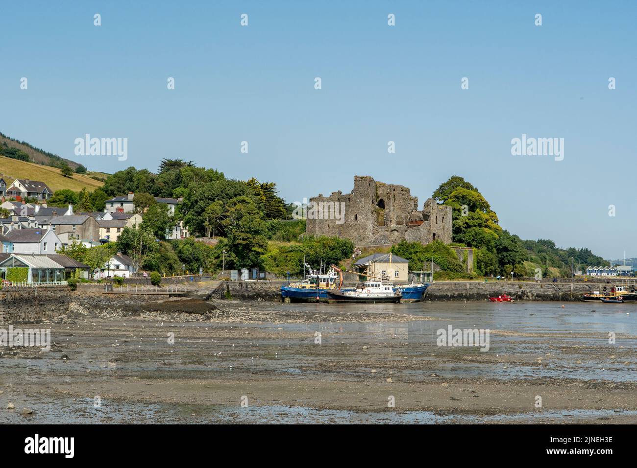 King John Castle, Carlingford, Irland Stockfoto