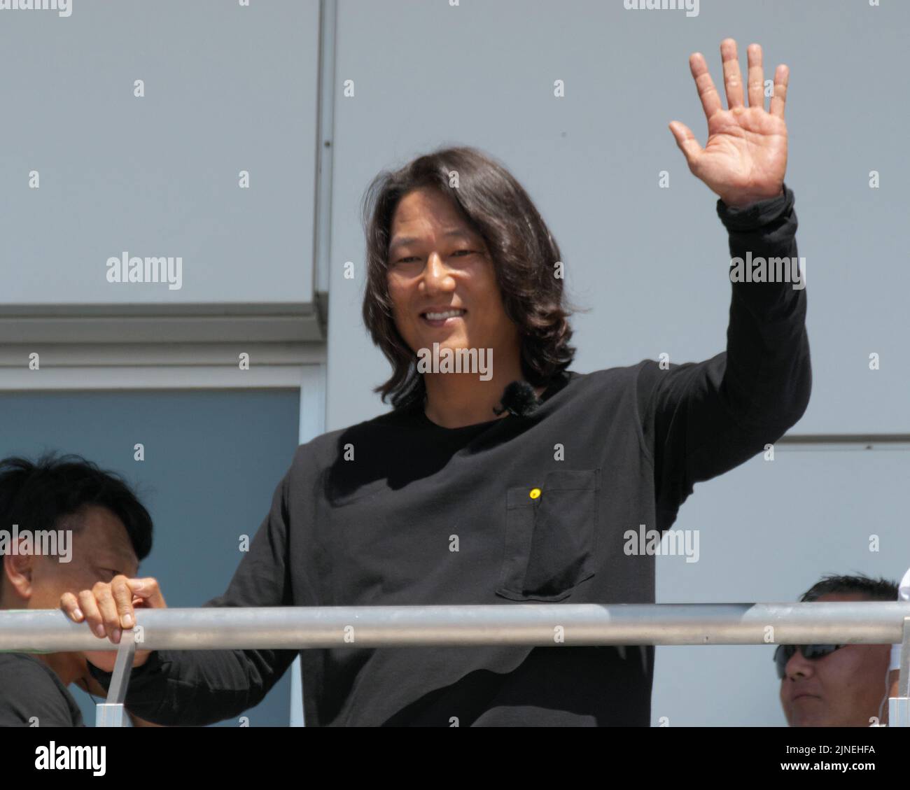 Oyama, Japan. 11. August 2022. Schauspieler Sung Kang nimmt an der FUELFEST, Japan, Teil. Foto von Keizo Mori/UPI Credit: UPI/Alamy Live News Stockfoto