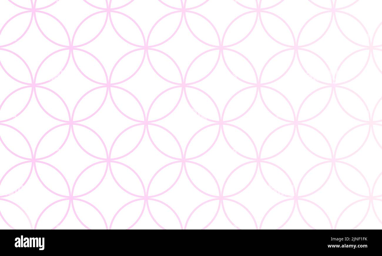 Rosa Abstufung japanisches Muster Cloisonne Stock Vektor