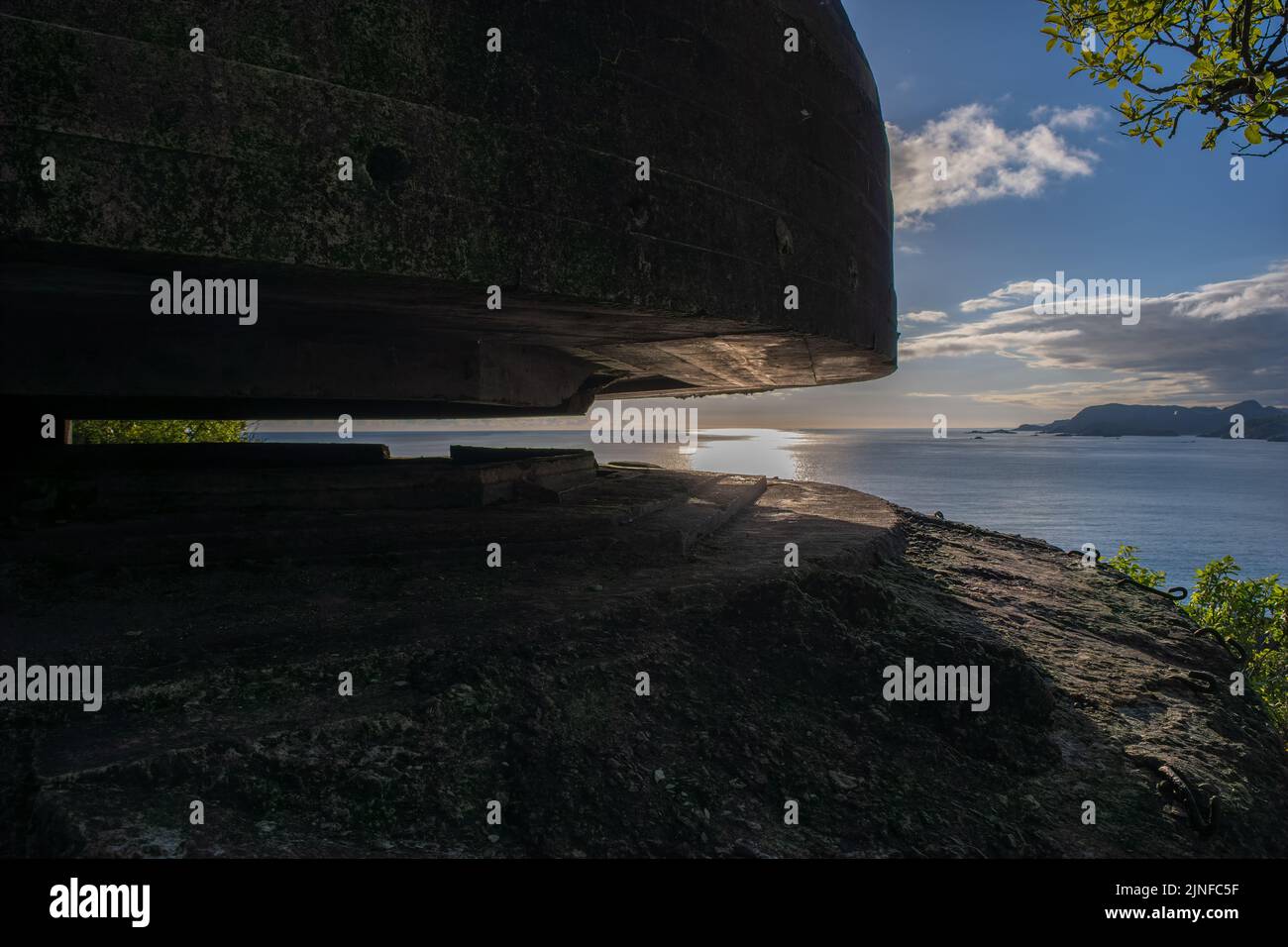 Vanse, Norwegen 30. Mai 2022 Die Festung Varnes ist eine ehemalige