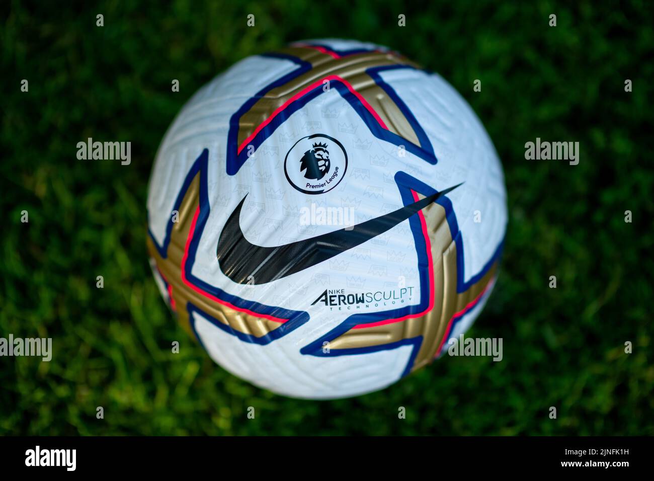 2022/23 Nike Flight Premier League Ball Stockfoto