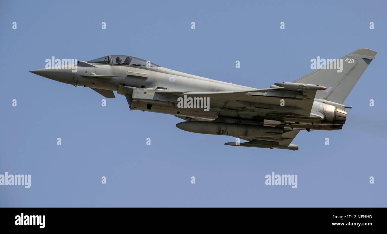 RAF Typhoon beim Royal International Air Tattoo Stockfoto