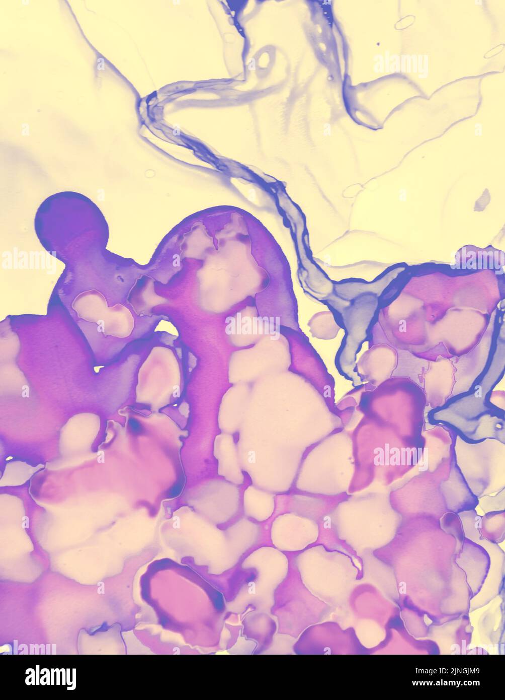 Design Für Hochzeitseinladungsfeiern. Pink Pastel Flow Water. Stockfoto