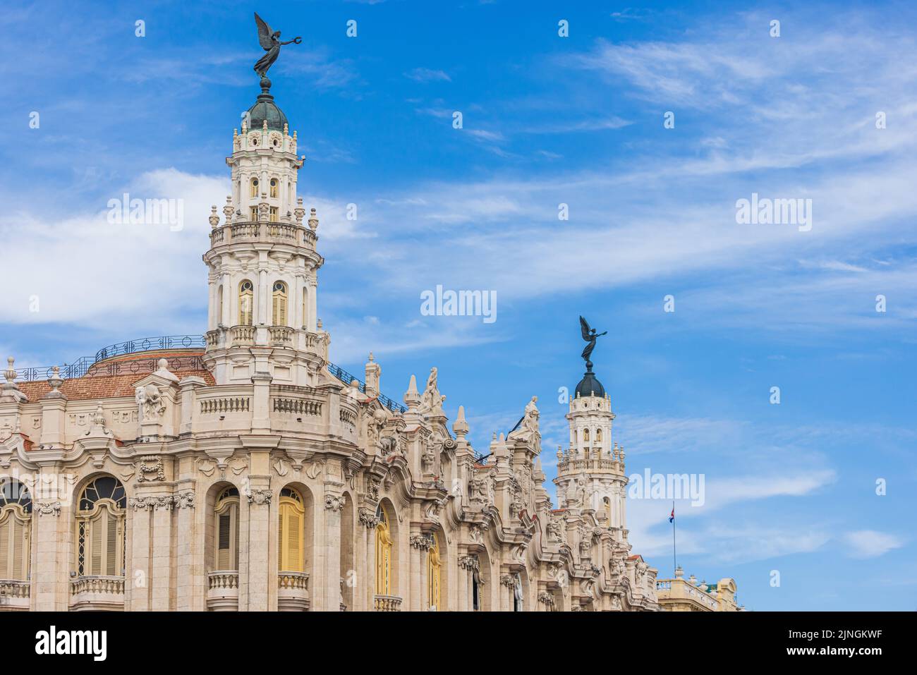 Gran Teatro de La Habana, Theater in Havanna, Kuba Stockfoto