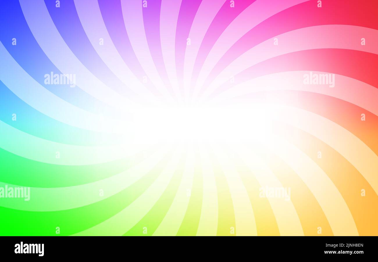 Gebogene konzentrierte Linie Hintergrundmaterial Stock Vektor