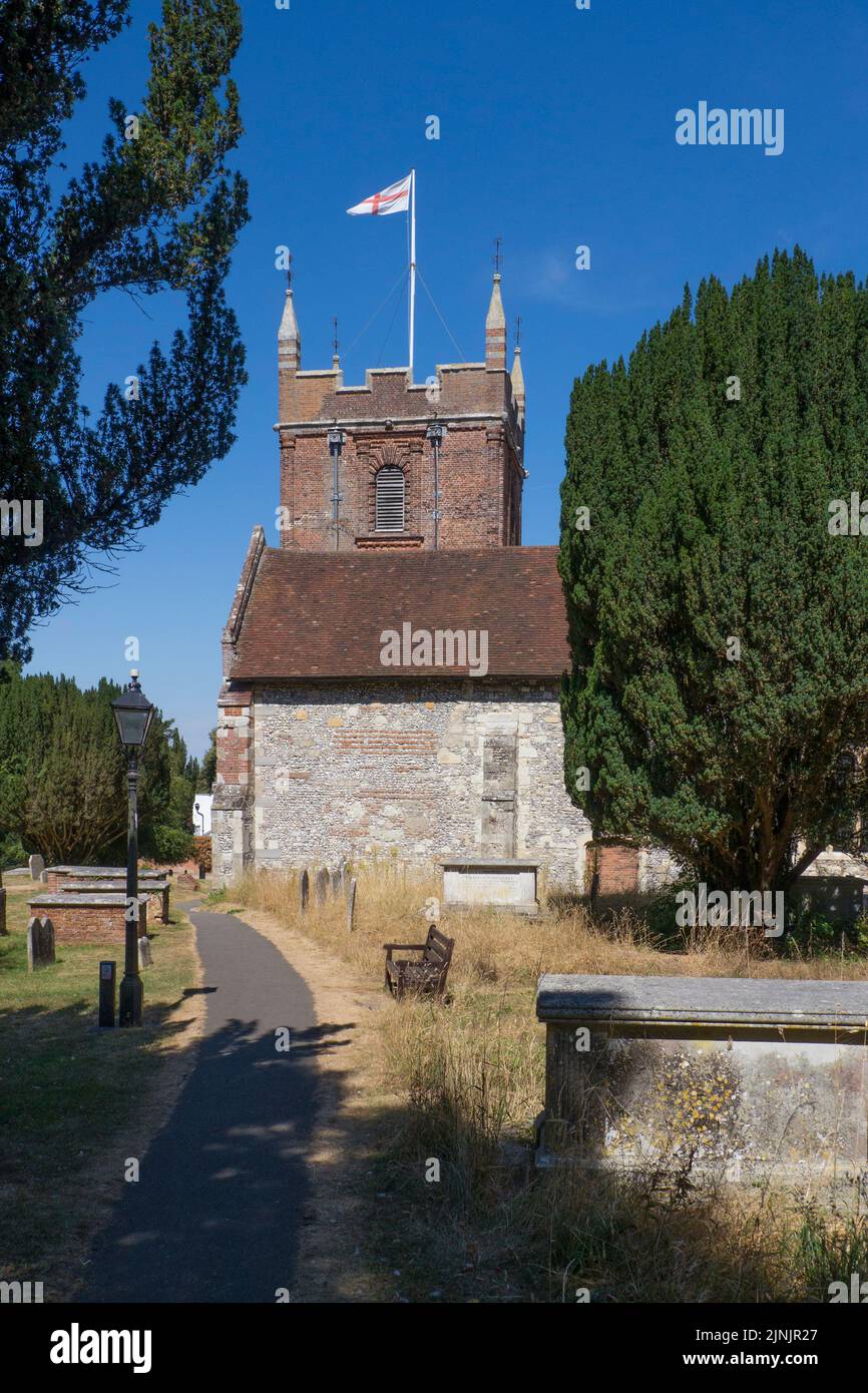 All Saints Church Odiham Hampshire. Stockfoto