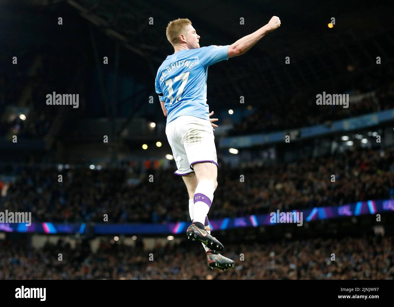 Datei-Foto vom 29-12-2019 von Kevin De Bruyne, der zu Beginn seiner Karriere in Chelsea in den Bann gezogen war, hat für Manchester City konstant hochwertige Leistungen erbracht, die ihm dabei geholfen haben, vier Premier League-Siegermedaillen zu gewinnen. Ausgabedatum: Freitag, 12. August 2022. Stockfoto