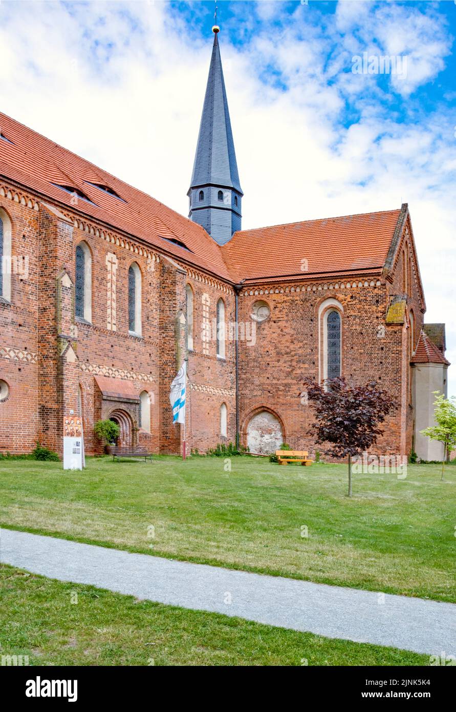 Klosterkirche, kloster marienstern, mühlberg/elbe, Klosterkirche Stockfoto