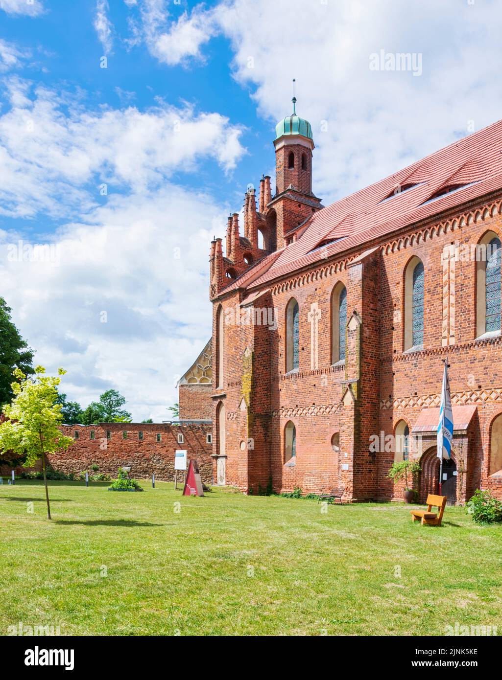 Klosterkirche, kloster marienstern, mühlberg/elbe, Klosterkirche Stockfoto