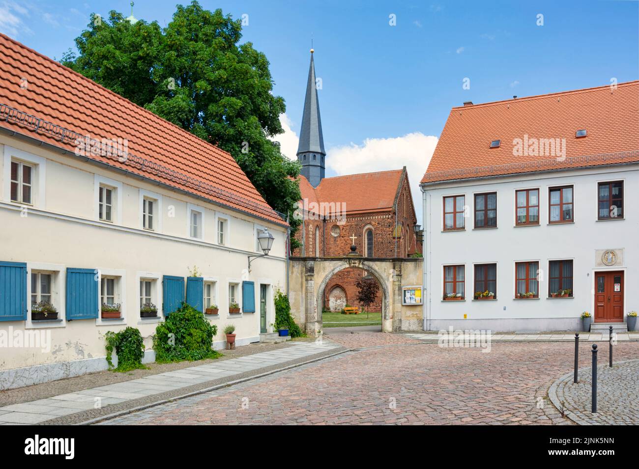 kloster marienstern, mühlberg/elbe Stockfoto