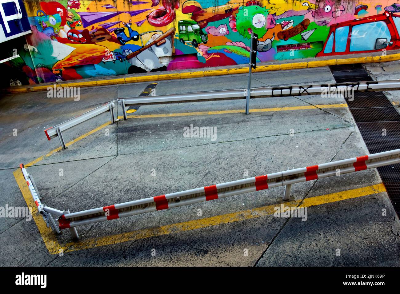 Urban, Parkhaus, marseille, urban, Parkhäuser, Marseille Stockfoto