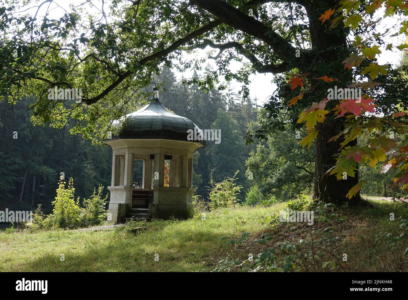 pavillon, herzog-adolf-Tempel, Bad schwalbach, Pavillons Stockfoto