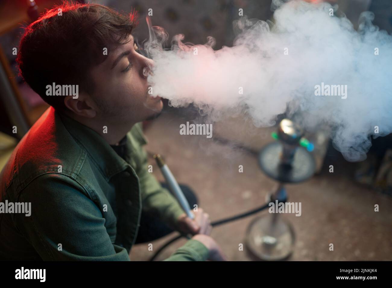 Rauchen, Shisha, Shisha, Shisha Stockfoto