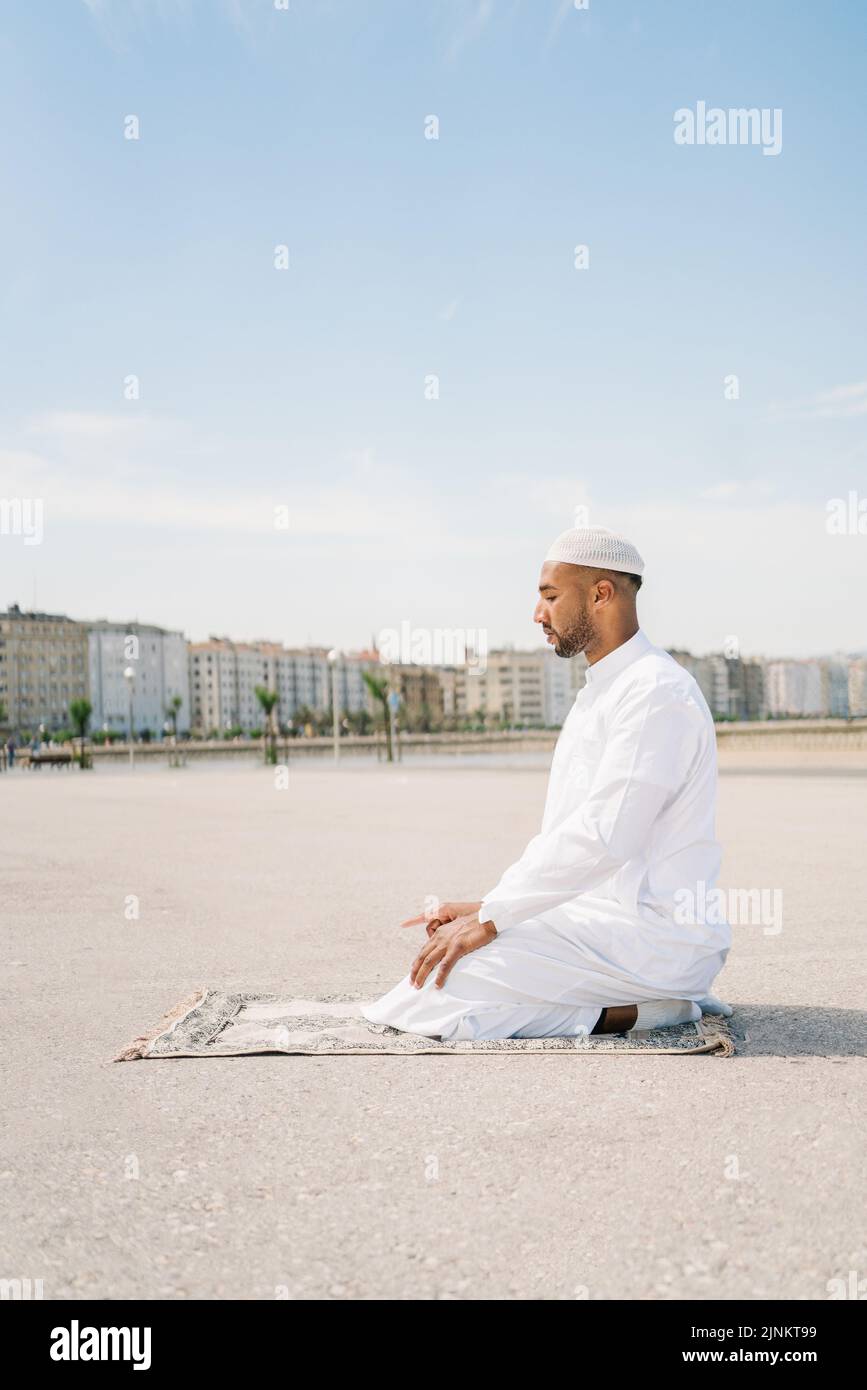islam, muslim, Gebet, Gebetsteppich, takke, salāt, islams, muslime, Gebete, Gebetsteppiche Stockfoto