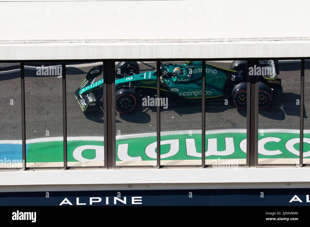 Sebastian Vettel ( Aston Martin ) während des GP FRANKREICH 2022 Stockfoto