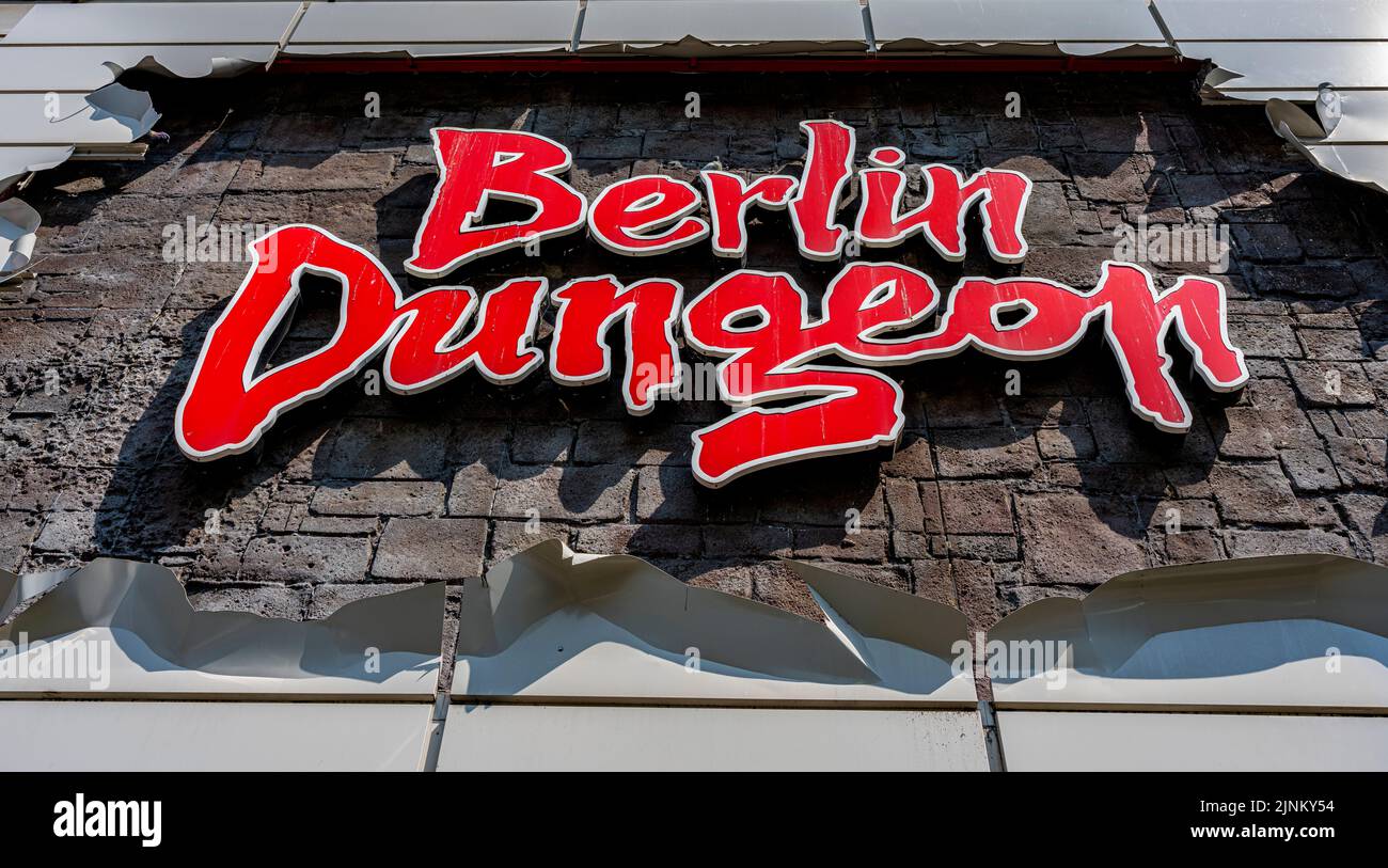 Berlin dungeon Stockfoto