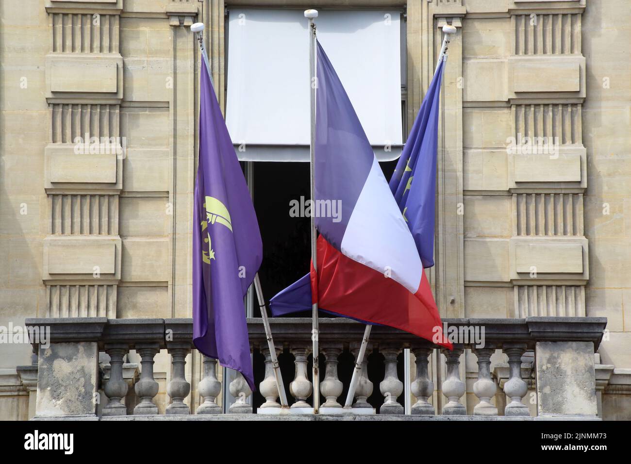 Hôtel de Ville. Saint-Cloud. Ile-de-France. Frankreich. Europa. Stockfoto