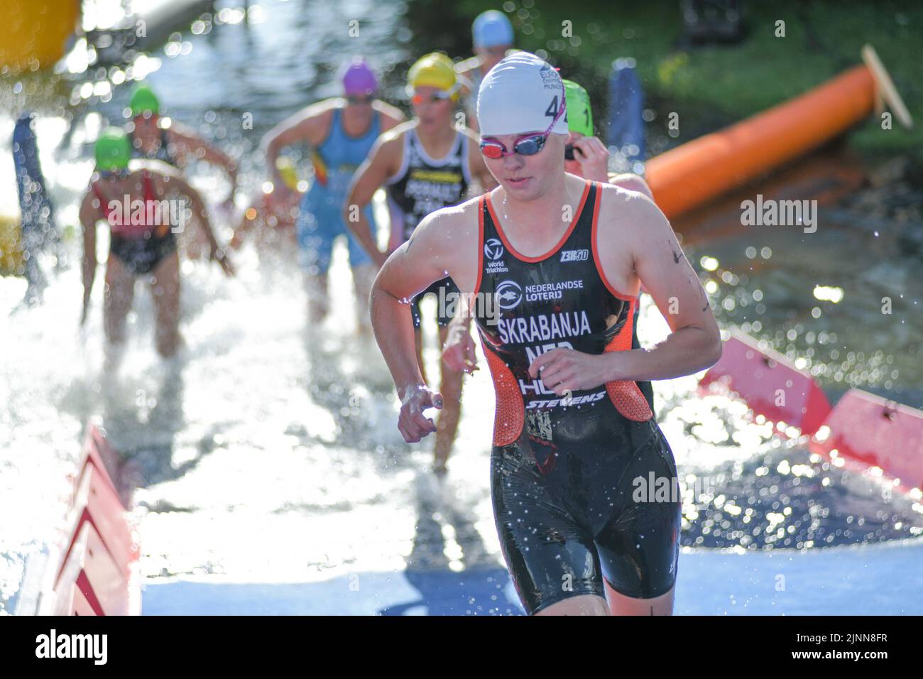 Rani Skrabanja (Niederlande). Triathlon-Damen. Europameisterschaften München 2022 Stockfoto