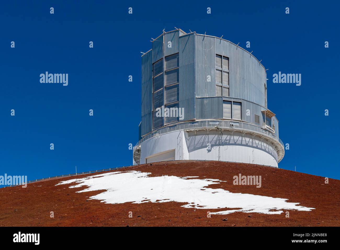 Subaru Telescope, Mauna Kea Ice Age Natural Area Reserve, Big Island, Hawaii Stockfoto