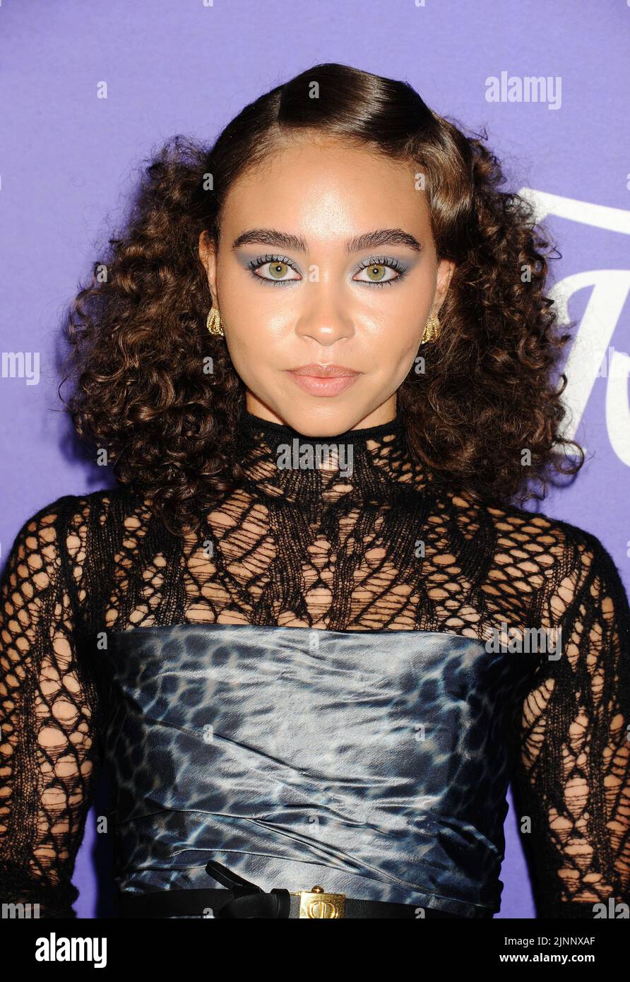 HOLLYWOOD, CA - 11. AUGUST: Bailey Bass besucht Variety's 2022 Power of Young Hollywood-fest, präsentiert von Facebook Gaming im NeueHouse Hollywood Stockfoto