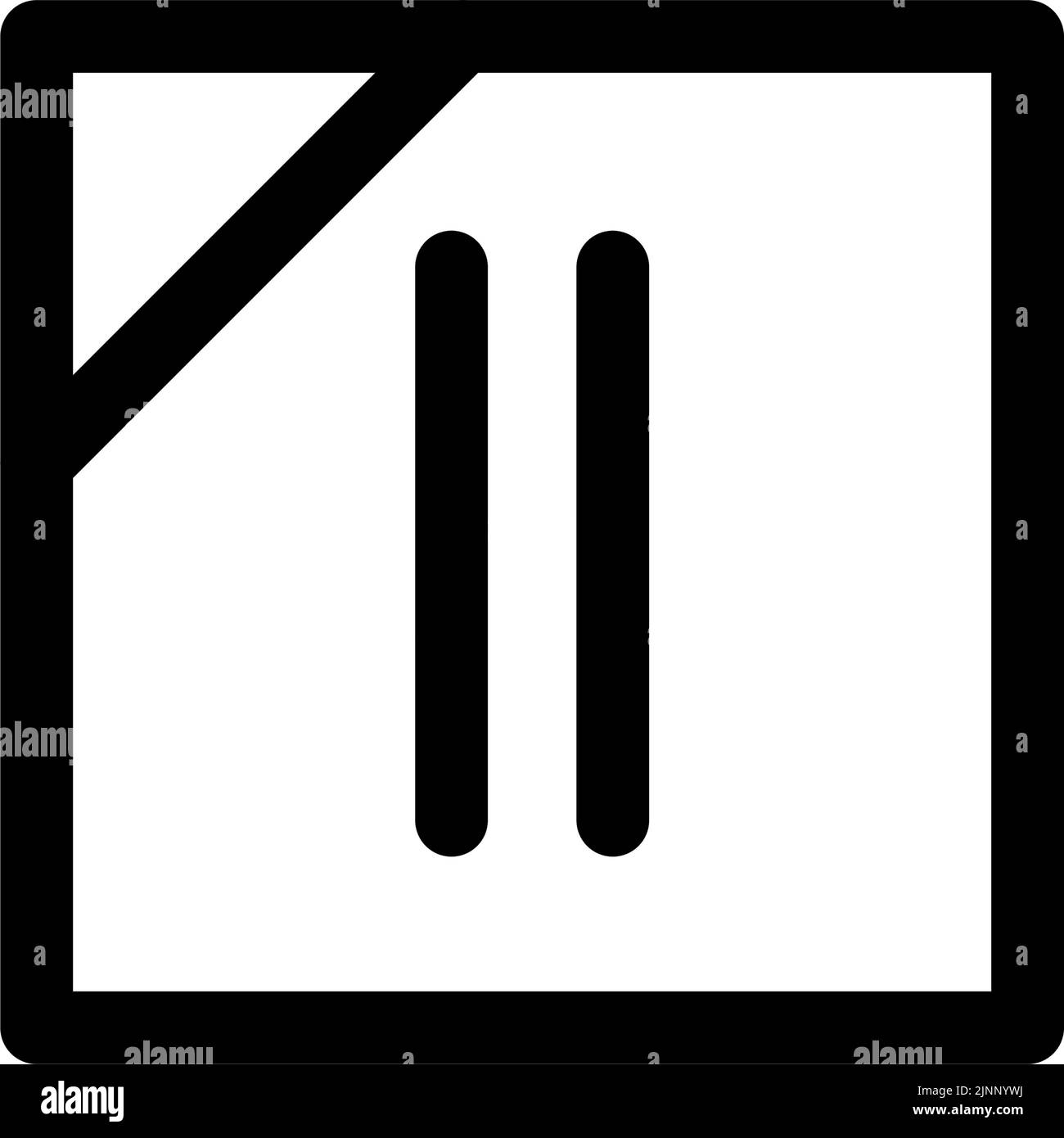 Symbol für die Waschanzeige, hängen Sie trocken nass im Schatten auf Stock Vektor