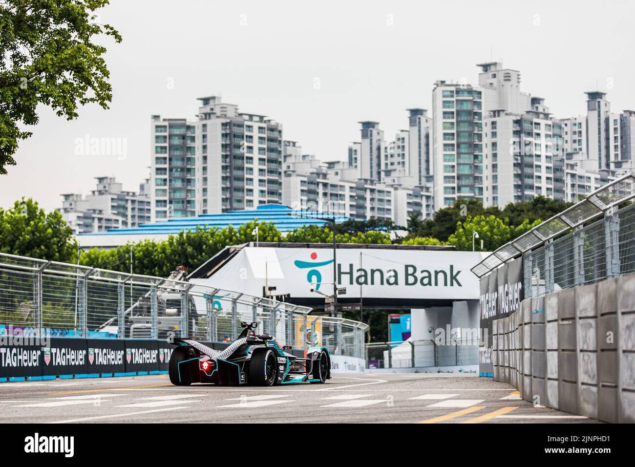 10 NATO Norman (Fra), Jaguar TCS Racing, Jaguar I-Type 5, Aktion während des Seoul ePrix 2022, 10. Treffen der ABB FIA Formel-E-Weltmeisterschaft 2021-22, auf dem Seoul Street Circuit vom 12. Bis 14. August in Seoul, Südkorea - Foto: Bastien Roux /DPPI/LiveMedia Stockfoto