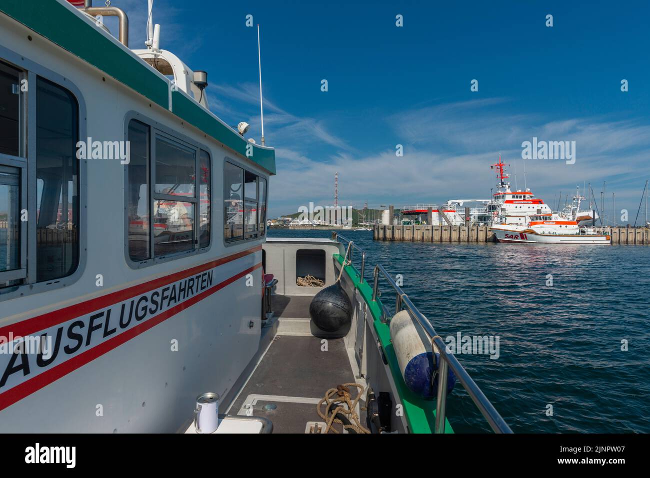 Hochseeinsel und Kurort Helgoland, Nordsee, Schleswig-Holstein, Norddeutschland, Stockfoto