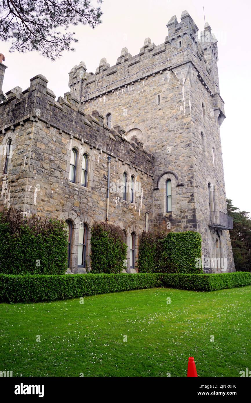 Glenveagh Castle, Donegal, Irland Stockfoto