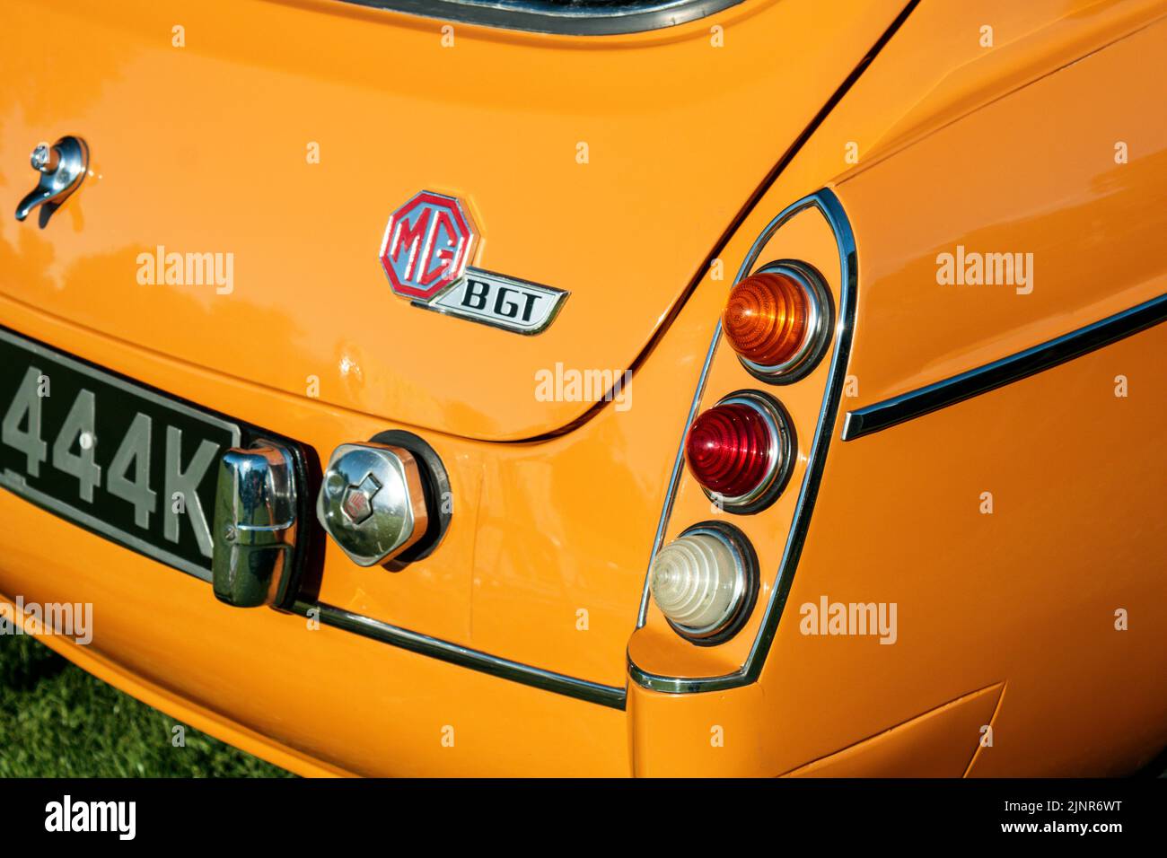 MG BGT. Klassiker Im Park 2022. Stockfoto
