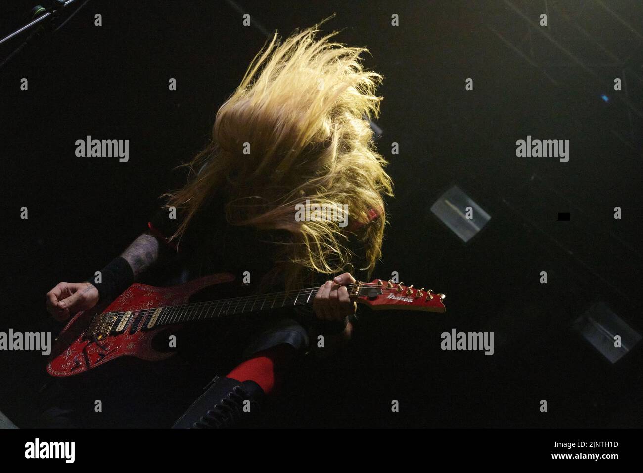 Catton Park, Großbritannien, 12. August 2022, Avatar tritt auf der S.O.P.H.I.E. Bühne beim Bloodstock Open Air Festival auf. Kredit: Will Tudor/Alamy Live Nachrichten Stockfoto