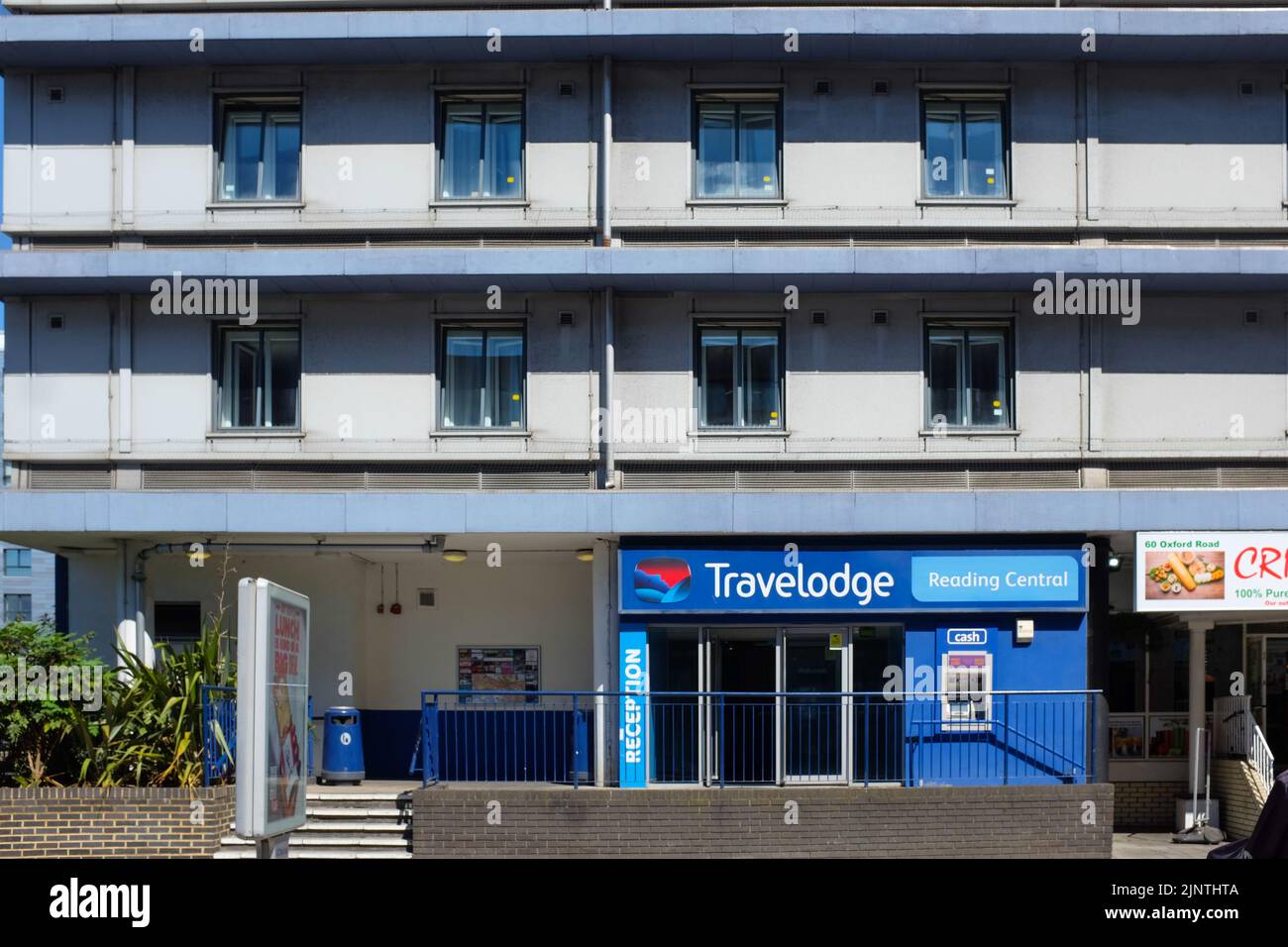 Ein Travelodge Hotel in Reading, in der englischen Grafschaft. Stockfoto