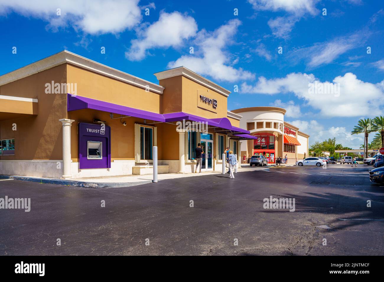 Sunny Isles Beach, FL, USA - 1. August 2022: Truist Bank Sunny Isles Beach FL USA Stockfoto
