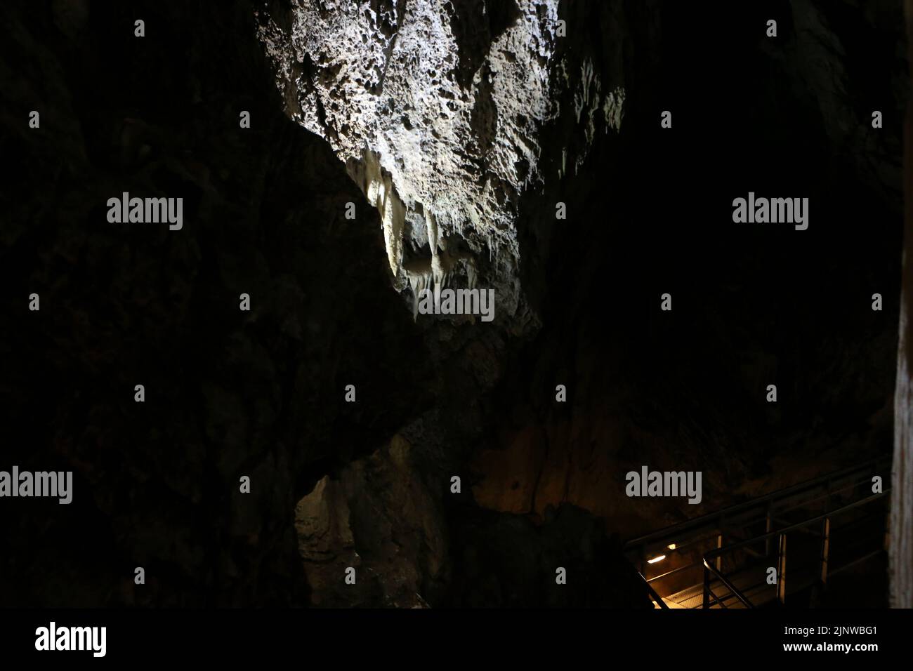 Die Höhle der Seen in Griechenland Stockfoto