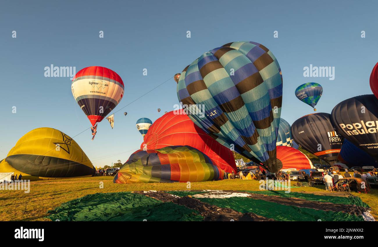 Bristol Balloon Fiesta, 2022 Stockfoto