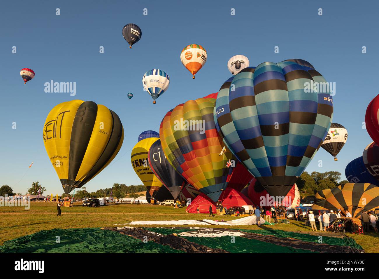 Bristol Balloon Fiesta, 2022 Stockfoto